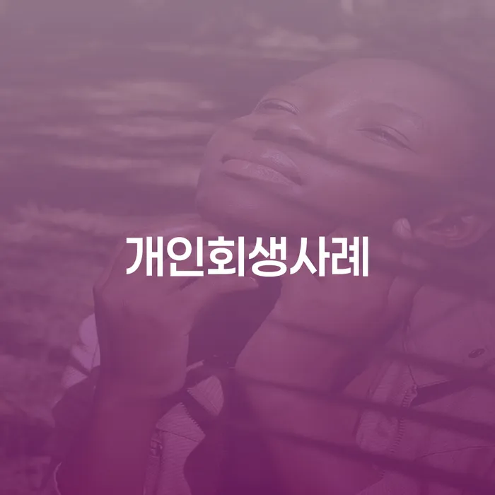 개인파산 채무조정제도을 이용하여 전략은 이렇게