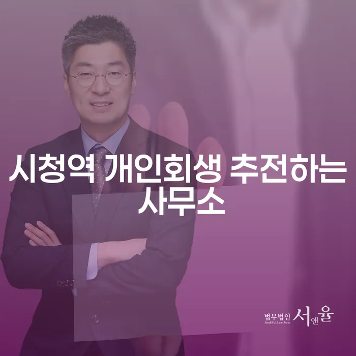 시청역 개인회생 추전하는 사무소